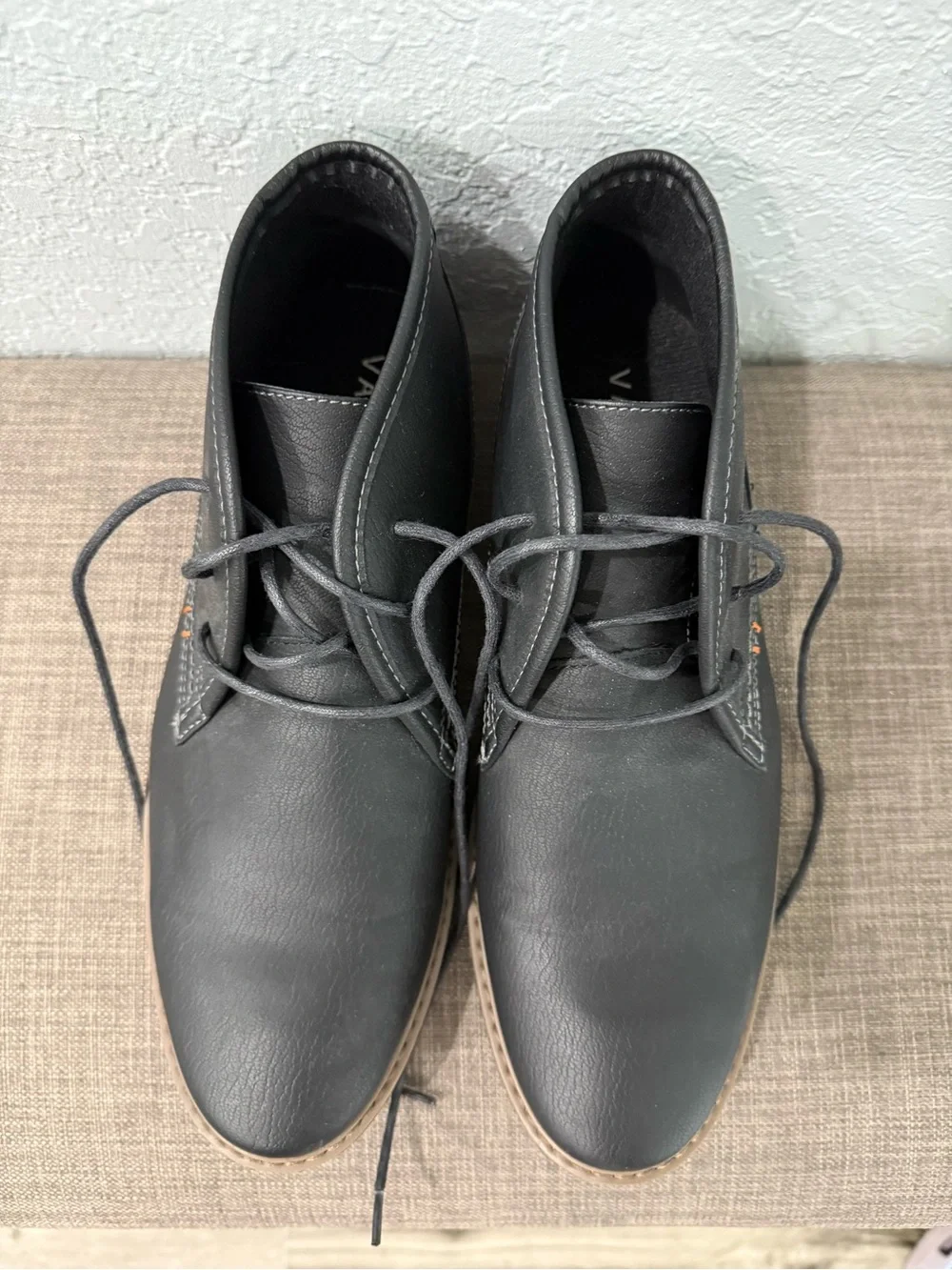 Men's Black Varese Shoes - Classic Lace-Up